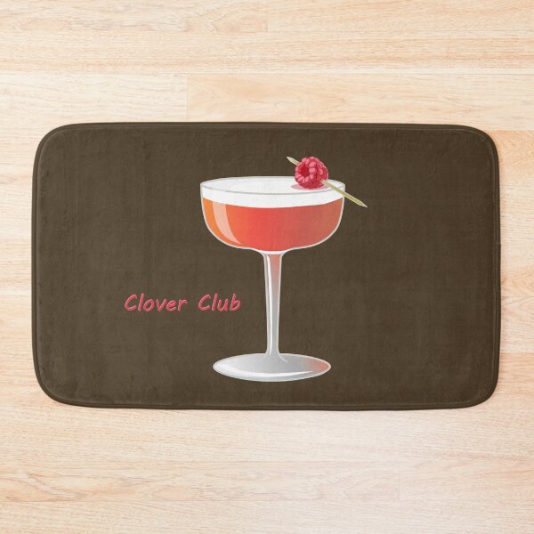Item preview, Hand drawn vector illustration of Clover club alcohol cocktail. Bar menu designed and sold by Familyshmot.