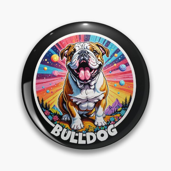 Item preview, Colorful Canines - Bulldog designed and sold by sekrecja.