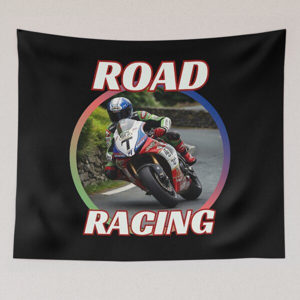 Item preview, ROAD RACING most dangerous motorcycle races design designed and sold by Jt41.