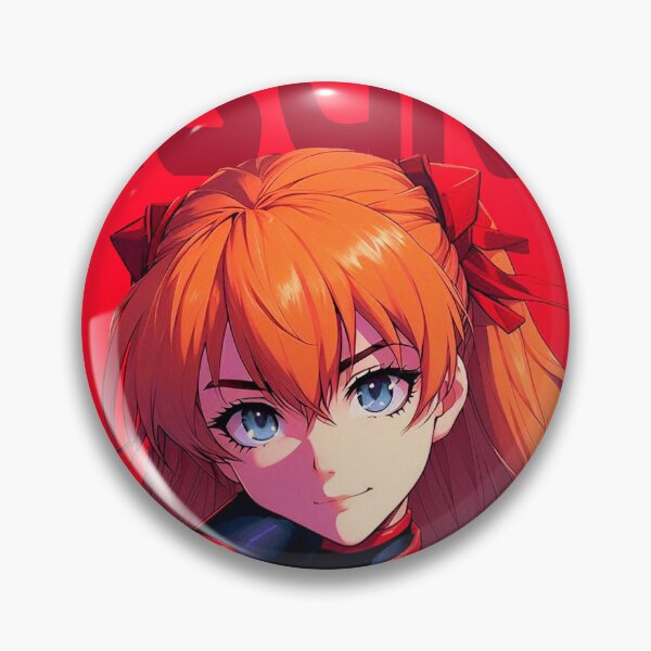 Item preview, Cute Asuka from Evangelion, fanart designed and sold by Xopshi.