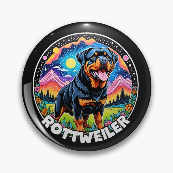 Item preview, Colorful Canines - Rottweiler designed and sold by sekrecja.