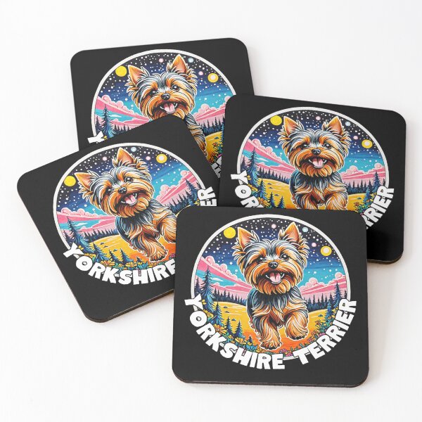 Item preview, Colorful Canines - Yorkshire Terrier designed and sold by sekrecja.