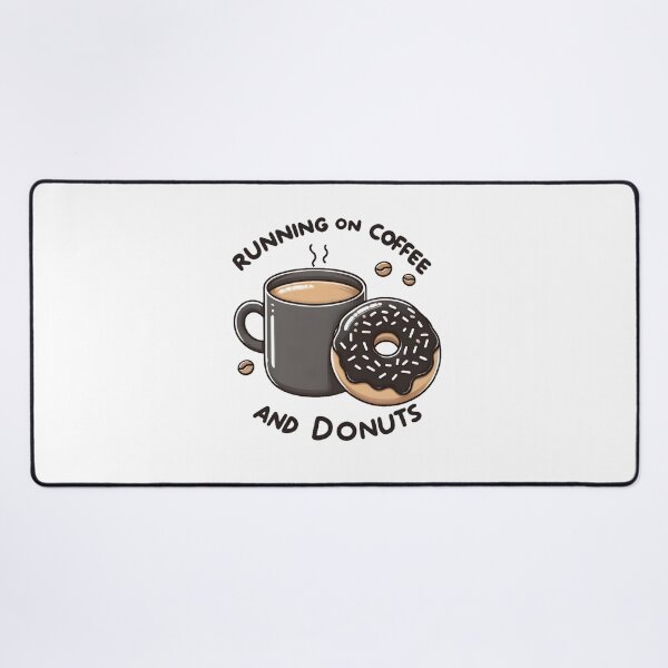 Item preview, Running on Coffee and Donuts designed and sold by UmbrellaStudio1.