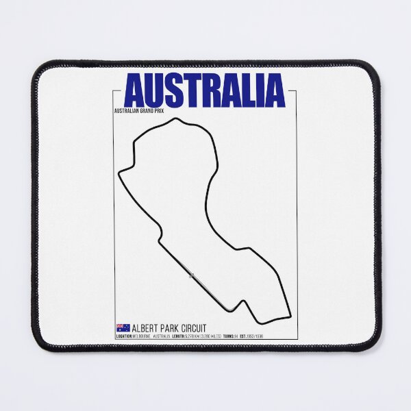 Item preview, Albert Park Circuit designed and sold by UrbanicArts.