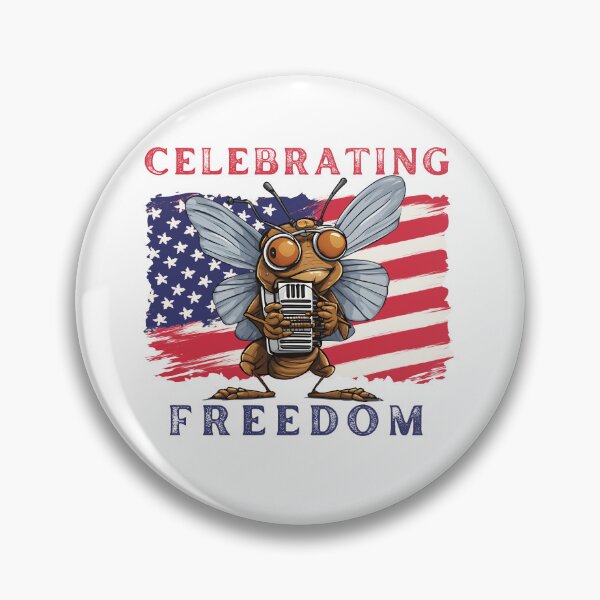 Item preview, Celebrating Freedom Cicada Harmonica designed and sold by sydney-syder.