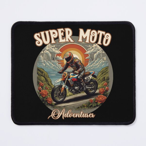 Item preview, SUPER MOTO adventurer dual sport riding to the unknown design designed and sold by Jt41.