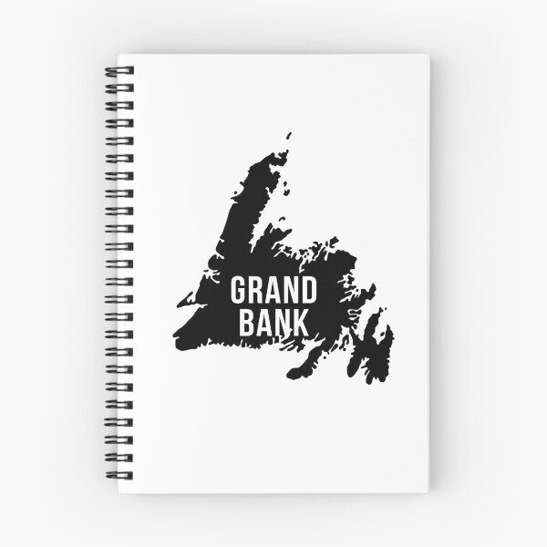 Item preview, Grand Bank, Newfoundland Silhouette designed and sold by CartoCreative.