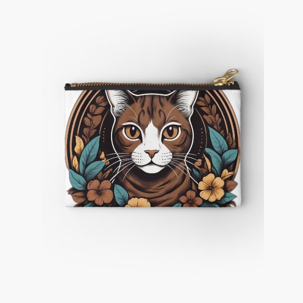 Item preview, Brown cat coffee bean in the funny circle designed and sold by LifePraJamWan.