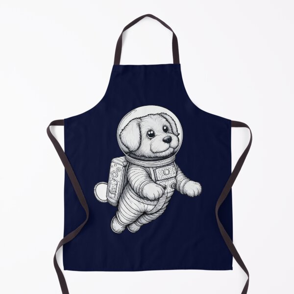 Item preview, Space Dog Astronaut - Galactic Adventure designed and sold by FunkyPattern.