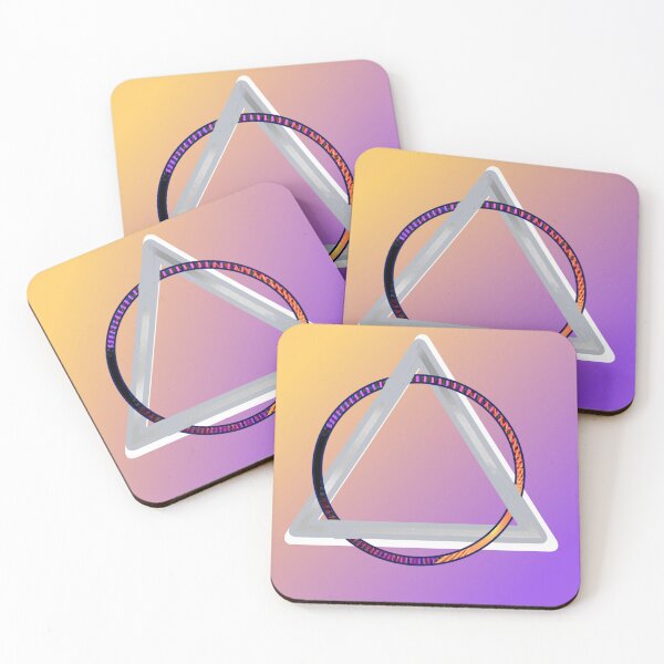 Item preview,  triangle inside circle Alcoholics Anonymous Symbol  designed and sold by THE AMERICAN TEEVANGELIST.