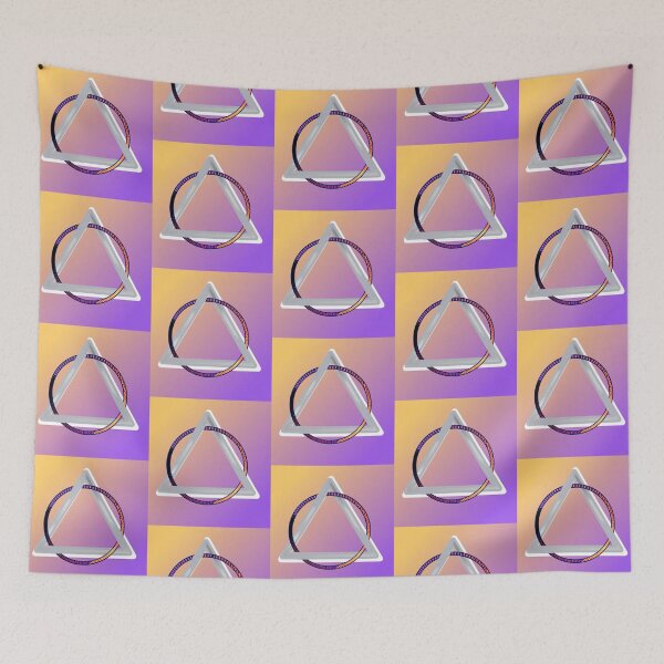 Item preview,  triangle inside circle Alcoholics Anonymous Symbol  designed and sold by THE AMERICAN TEEVANGELIST.