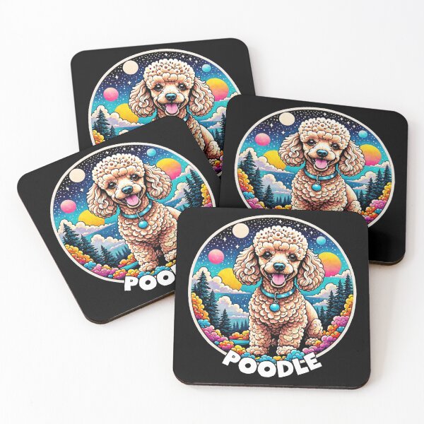 Item preview, Colorful Canines - Poodle designed and sold by sekrecja.