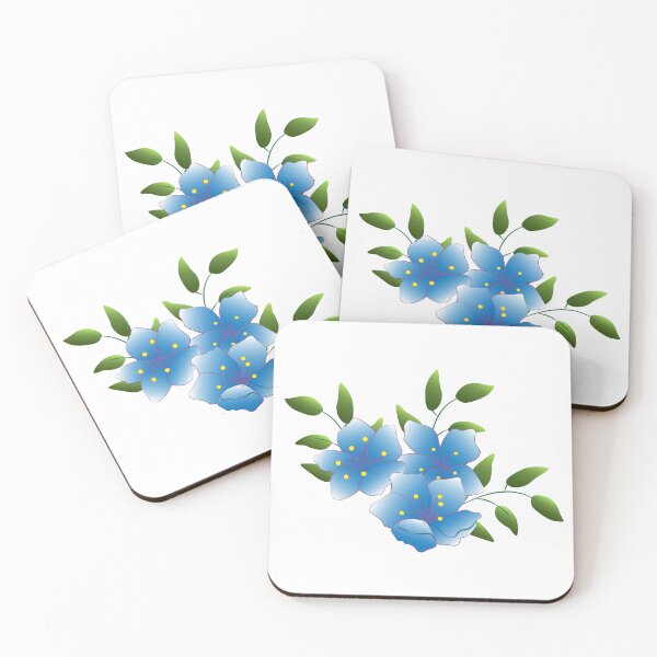 Item preview, Small island flowers  designed and sold by MetaforaMundo.