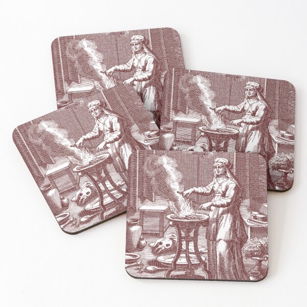 Item preview, Woman Igniting Fire and Casting Spells designed and sold by MisiuKolorowy.