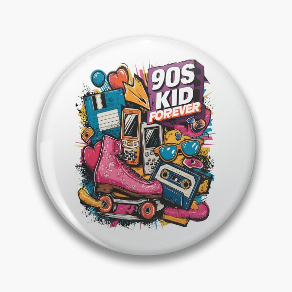 Item preview, 90s Kid Forever Retro Vintage Kidcore Aesthetic Funny designed and sold by KayelBee.