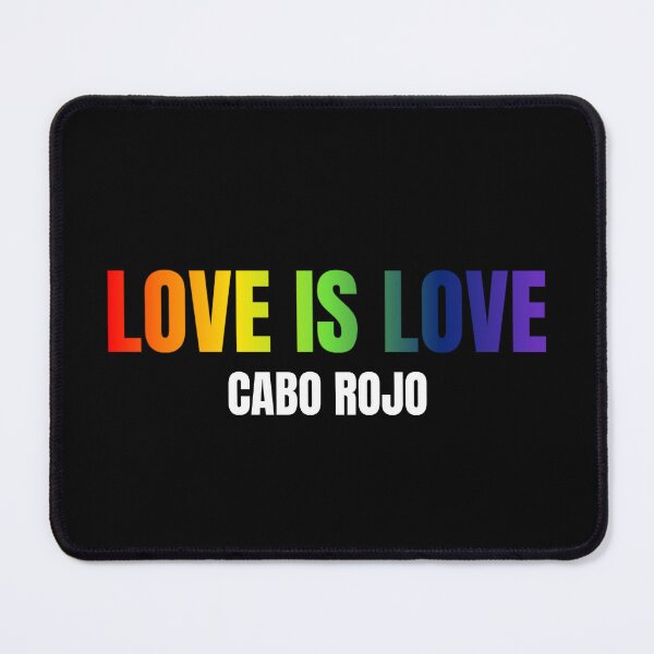 Item preview, Cabo Rojo Love is Love t-shirt, Rainbow color pride LGBTQ graphic t-shirt, Pride unisex t-shirt, pride outfit ideas, pride month tees, designed and sold by PrideBeProud.