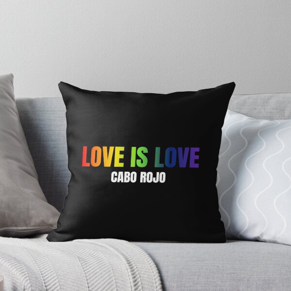 Item preview, Cabo Rojo Love is Love t-shirt, Rainbow color pride LGBTQ graphic t-shirt, Pride unisex t-shirt, pride outfit ideas, pride month tees, designed and sold by PrideBeProud.