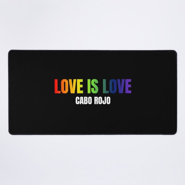 Item preview, Cabo Rojo Love is Love t-shirt, Rainbow color pride LGBTQ graphic t-shirt, Pride unisex t-shirt, pride outfit ideas, pride month tees, designed and sold by PrideBeProud.
