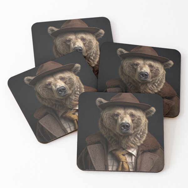 Item preview, Distinguished Bear in Classic Attire designed and sold by Sillytoe.