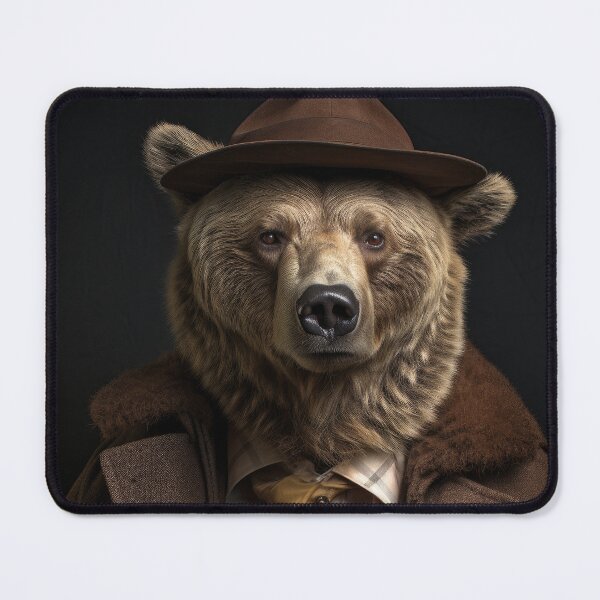 Item preview, Distinguished Bear in Classic Attire designed and sold by Sillytoe.