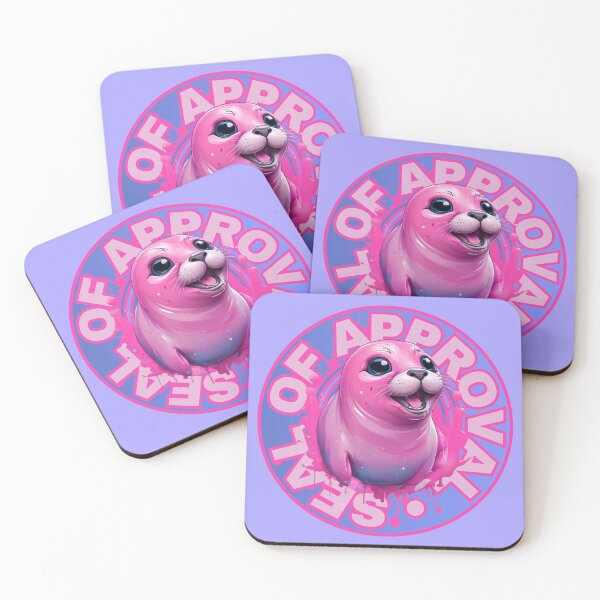 Item preview, Pink Seal of Approval  designed and sold by pUNKnown.