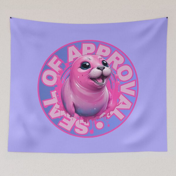 Item preview, Pink Seal of Approval  designed and sold by pUNKnown.