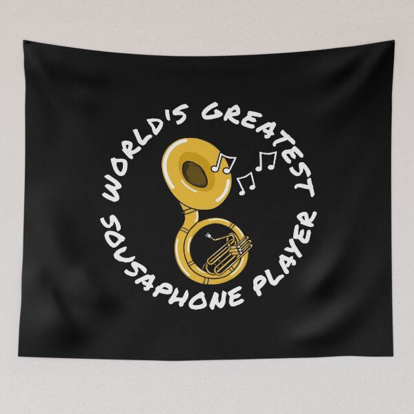 Item preview, World's Greatest Sousaphone Player Sousaphonist Brass Musician designed and sold by doodlerob.