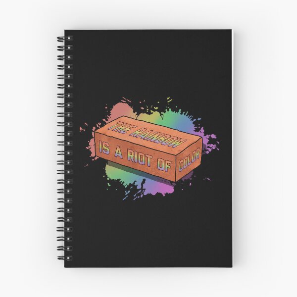 Item preview, The Rainbow Is A Riot Of Color Brick designed and sold by Art by Veya.