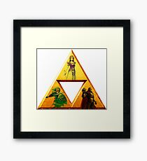 Triforce - The Legend Of Zelda Framed Print
