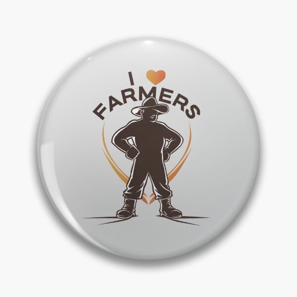 Item preview, I Love Farmers With Illustration designed and sold by Itsheartshop.
