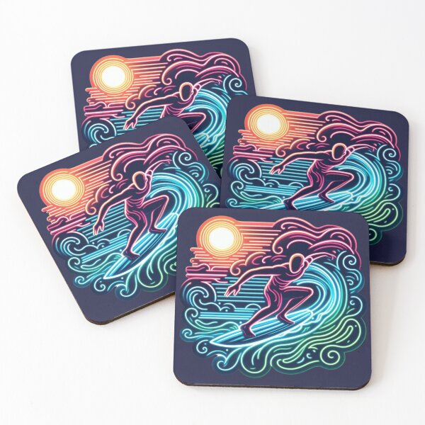 Item preview, Neon Surfer Vibes!! designed and sold by Ayman Toumarti.