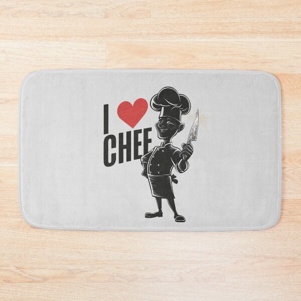 Item preview, I Love Chef With Illustration designed and sold by Itsheartshop.