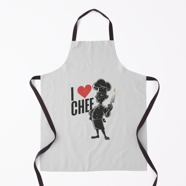 Item preview, I Love Chef With Illustration designed and sold by Itsheartshop.