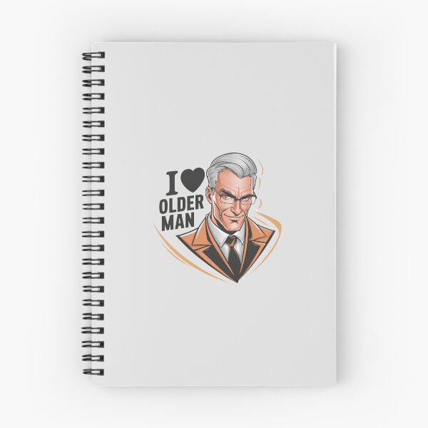 Item preview, I Love Older Man With Illustration designed and sold by Itsheartshop.