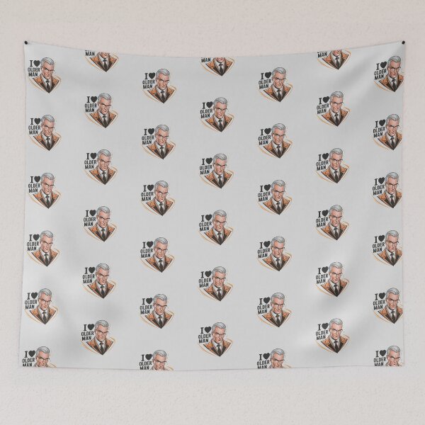 Item preview, I Love Older Man With Illustration designed and sold by Itsheartshop.