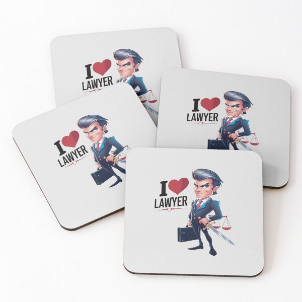 Item preview, I Love Lawyer With Illustration designed and sold by Itsheartshop.