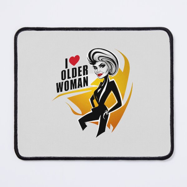Item preview, I Love Older Woman With Illustration designed and sold by Itsheartshop.