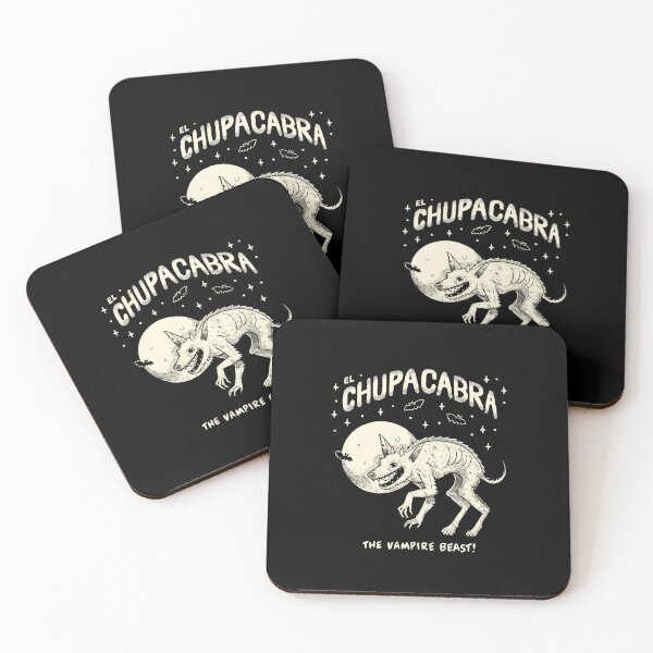 Item preview, El Chupacabra Monster White // Cryptids, Cryptozoology designed and sold by Wendy-Stephens.