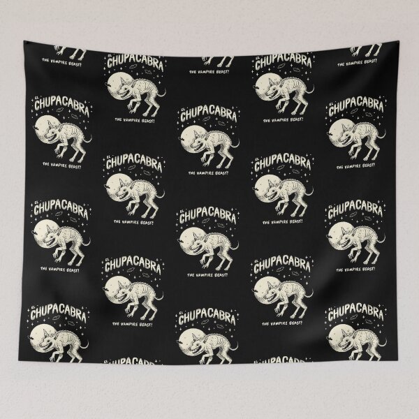 Item preview, El Chupacabra Monster White // Cryptids, Cryptozoology designed and sold by Wendy-Stephens.