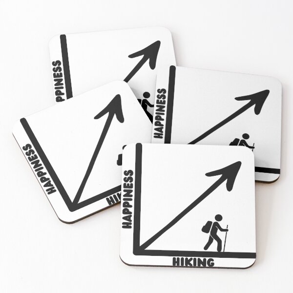 Item preview, Hiking = Happiness designed and sold by orioleoutdoor.