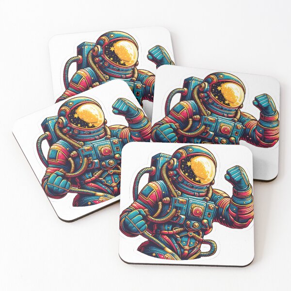 Item preview, Galactic Groove: The Rock-n-Roll Astronaut In Space designed and sold by ArtKae.