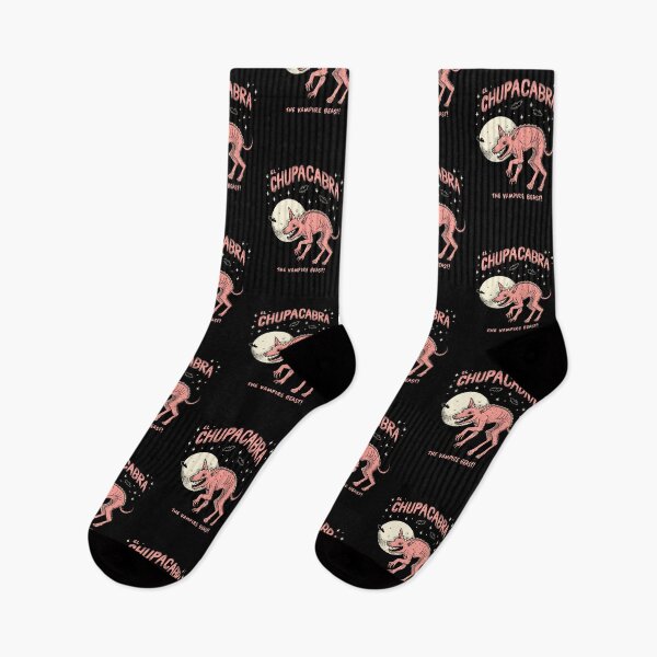 Item preview, Copy of El Chupacabra Monster Pink // Cryptids, Cryptozoology designed and sold by Wendy-Stephens.
