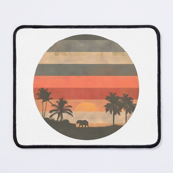 Item preview, Timeless Retro Sunset Silhouettes designed and sold by AI-Only Creations.