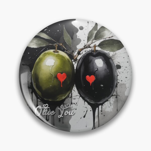 Item preview, Hearts Entwined: Olive You Forever designed and sold by PepeVader.