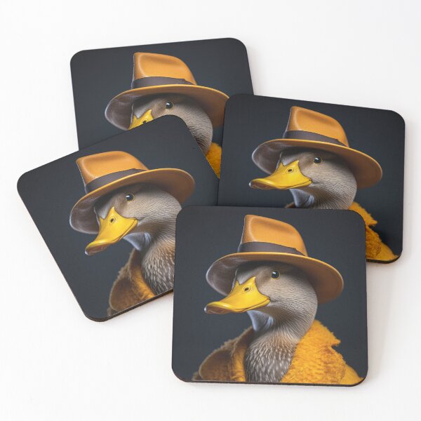 Item preview, Dapper Duck in Stylish Yellow Ensemble designed and sold by Sillytoe.