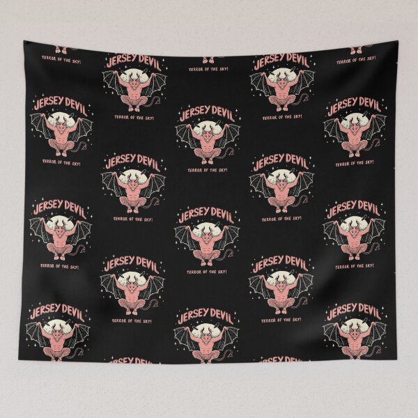 Item preview, Jersey Devil Monster Pink // Cryptids, Cryptozoology designed and sold by Wendy-Stephens.