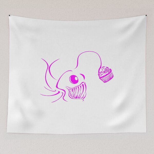 Item preview, Cupcake Carnage (Hot Pink) designed and sold by FreakorGeek.