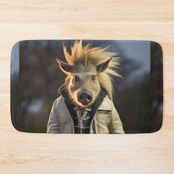 Item preview, Stylish Warthog on the Move designed and sold by Sillytoe.