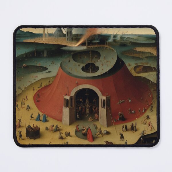 Item preview, Scene from Dante's Inferno after Hieronymus Bosch designed and sold by Vintage Designs +.