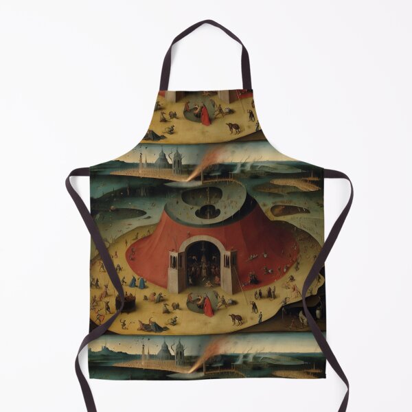 Item preview, Scene from Dante's Inferno after Hieronymus Bosch designed and sold by Vintage Designs +.